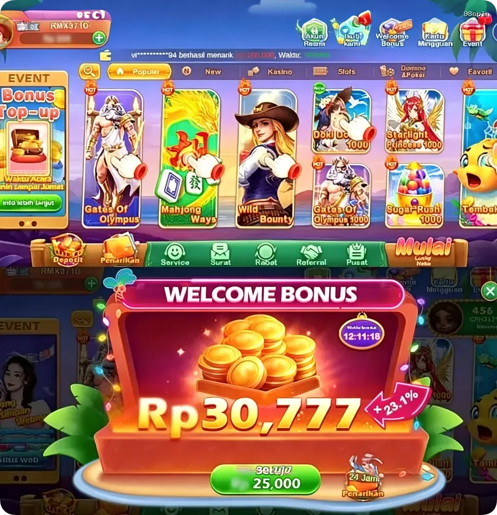 98spin Resmi - Unduh APK